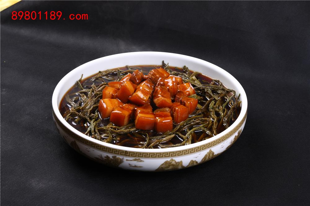 红烧肉干豆角